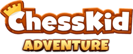 Logo e Aventurës së Shahut për fëmijë