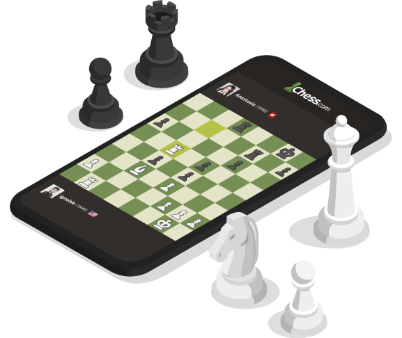 Descarga aplicación de ajedrez #1 - Chess.com