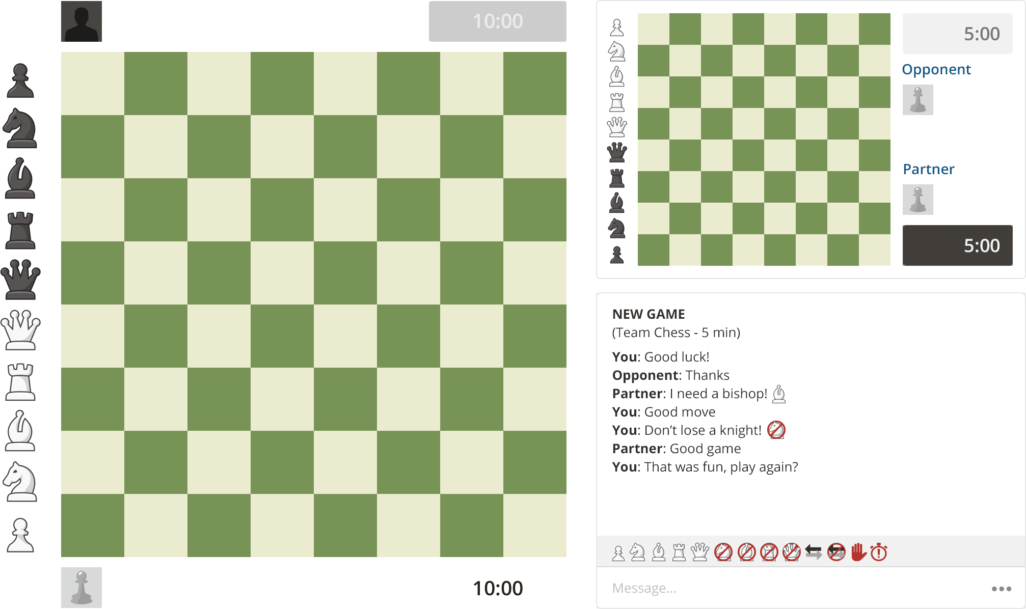 Bughouse - Play Chess Variants Online 