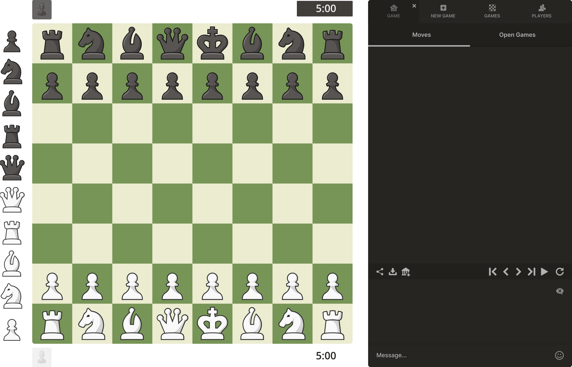 Crazyhouse - Play Chess Variants Online 