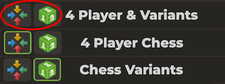 4--Player chess #3- Conservative play 