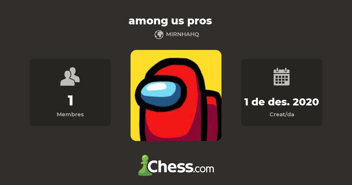 among us pros Club d'escacs