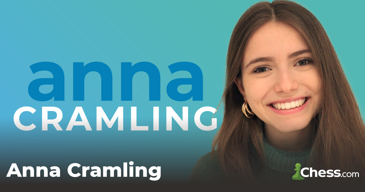ChessParty - ‪One of our live Twitch streamers at #ChessParty wil be Anna  Cramling ♟🥳‬ ‪She's also a Woman Fide Master and commentator. She's a  daughter of proud parents: GM Pia Cramling‬