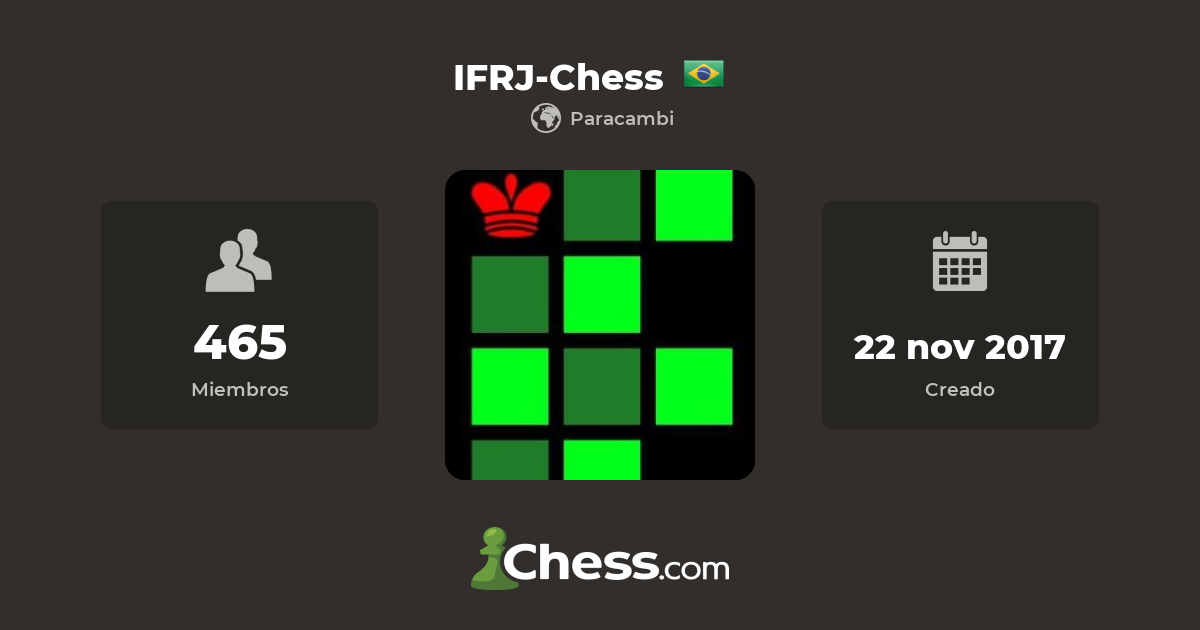 IFRJ-Chess - Chess Club 