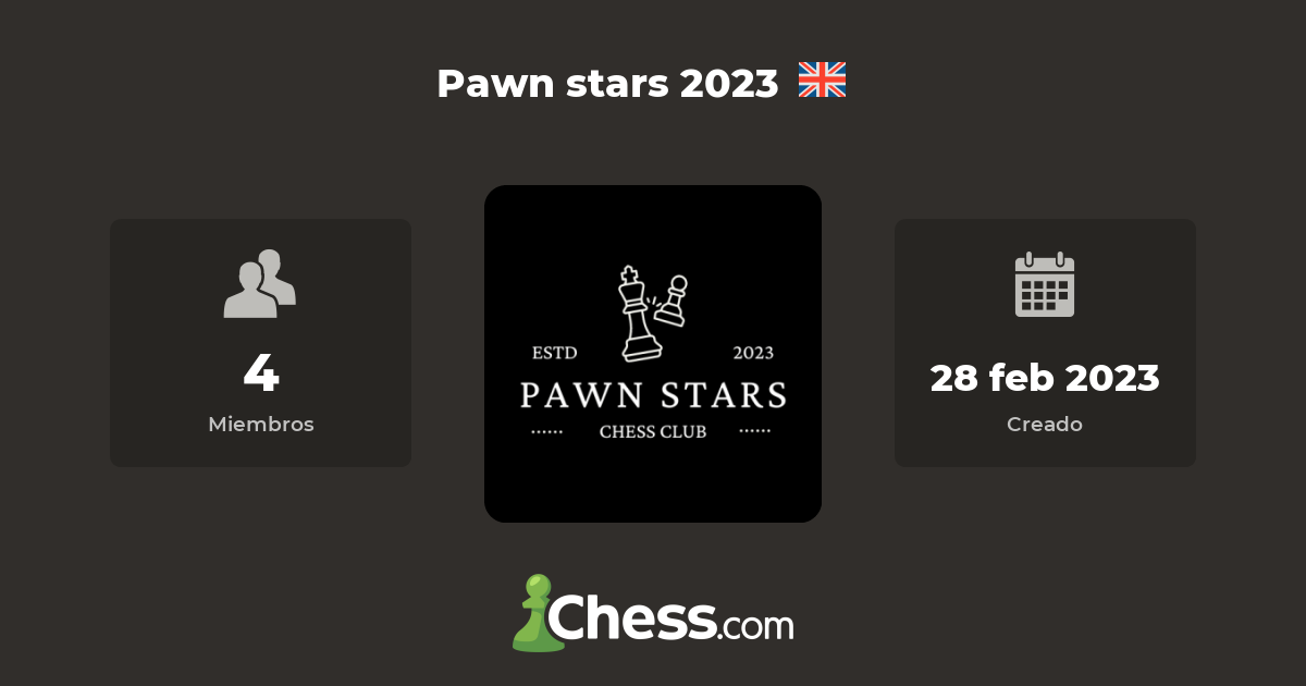 Pawn stars 2023 Club de ajedrez