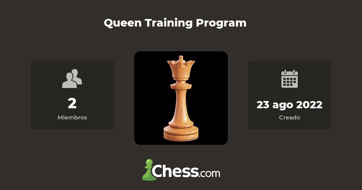 Queen Training Program Club de ajedrez