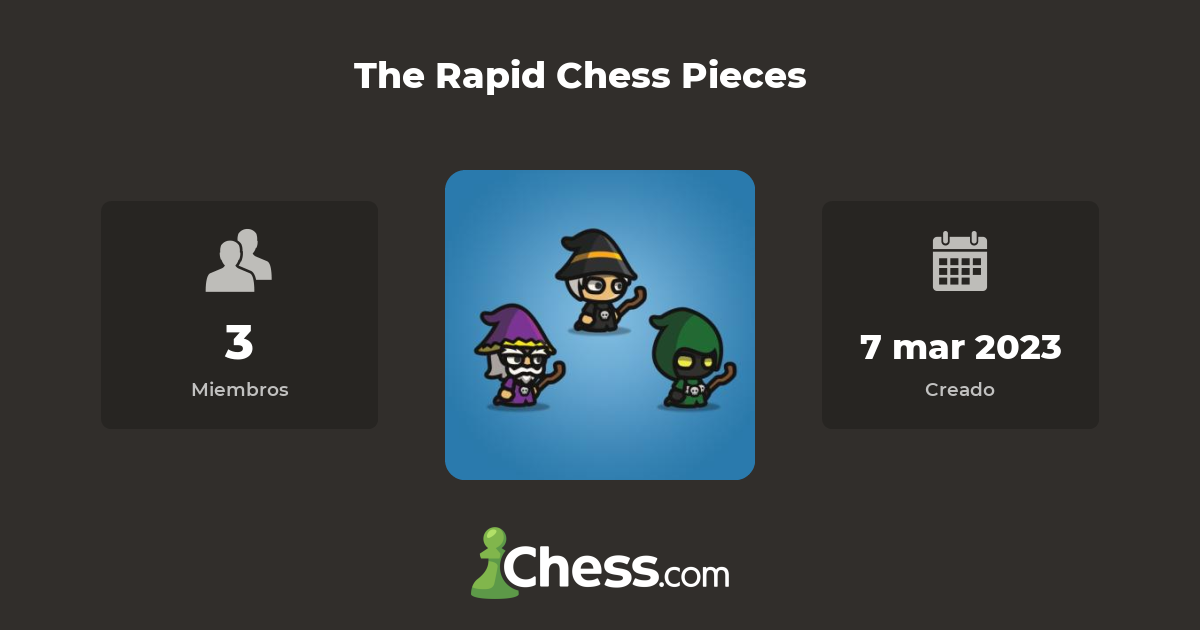 The Rapid Chess Pieces Club de ajedrez