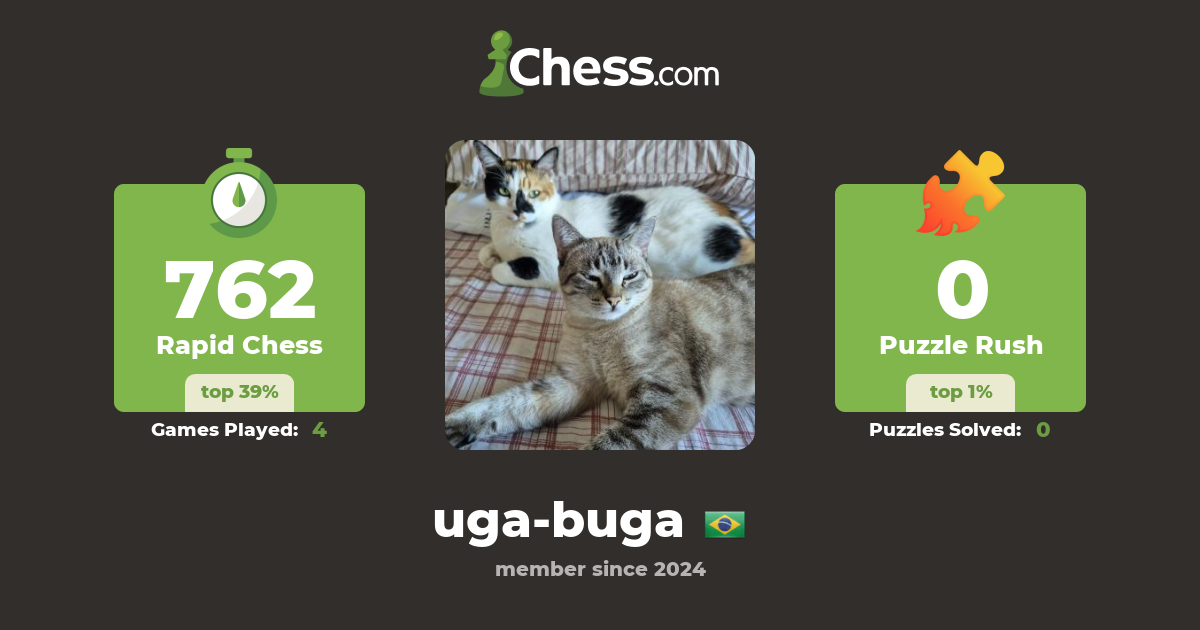 Uga Buga (uga-buga) - Perfil de xadrez 