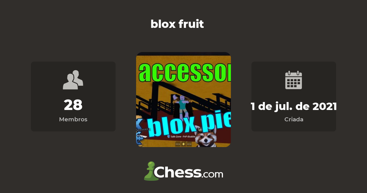 blox fruit - clube de xadrez 