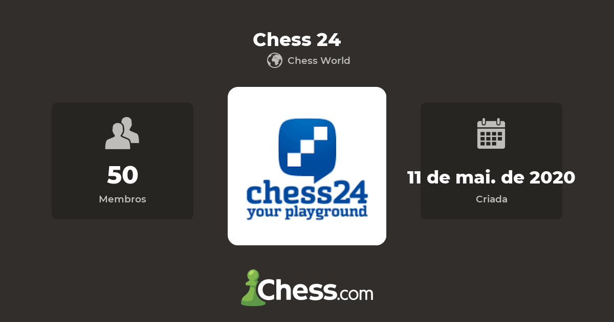 Chess 24 - clube de xadrez 