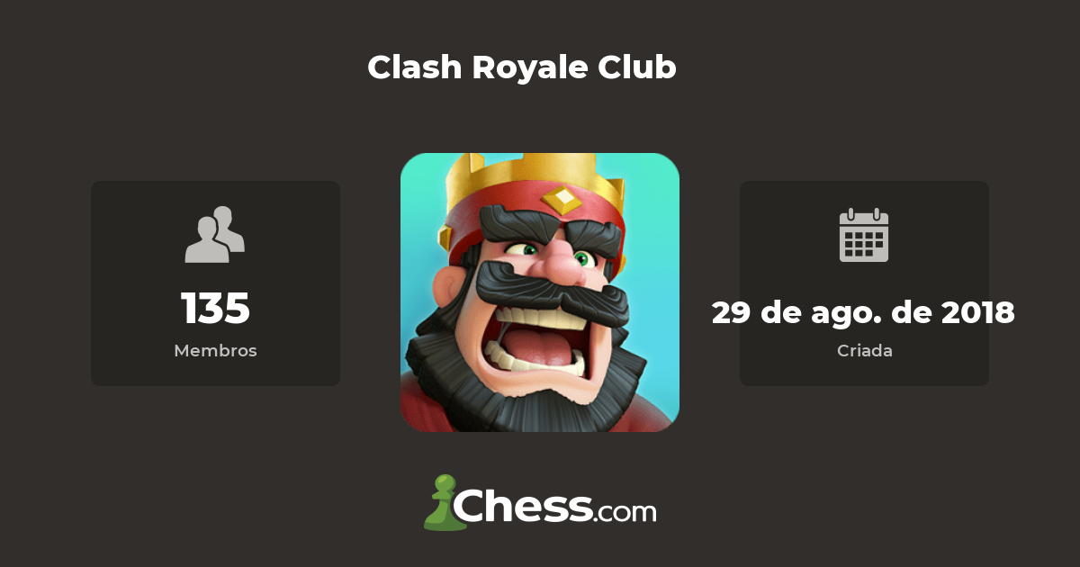 Clash Royale Legends - clube de xadrez 