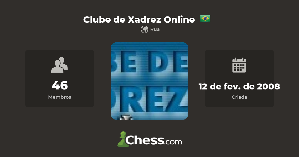 Clube de Xadrez Online - clube de xadrez 
