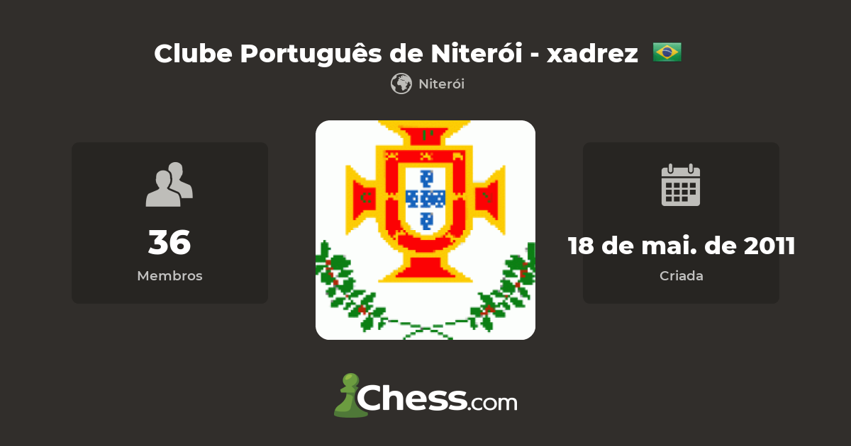 O Clube Português possui - Clube Português de Niterói
