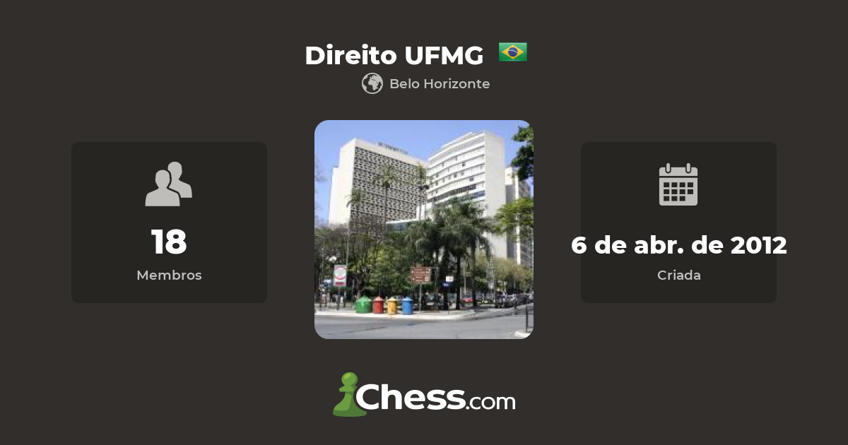 Direito UFMG - clube de xadrez 