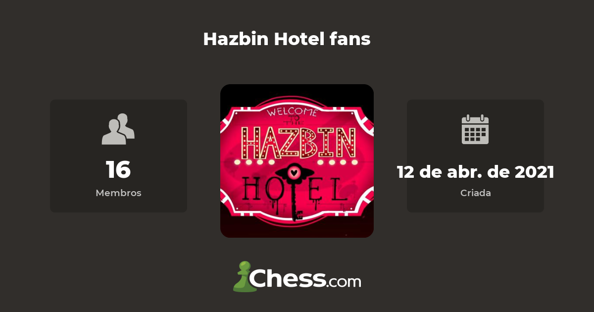 Hazbin Hotel fans - clube de xadrez 
