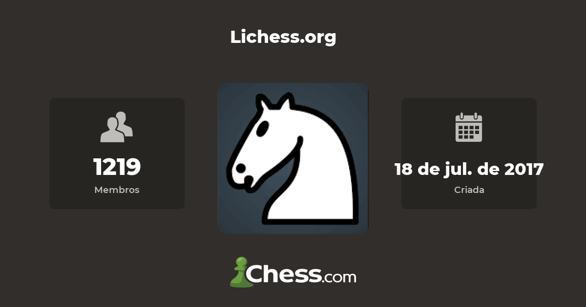 B-LAB - #dicasB-LAB Xadrez on line NO site LICHESS, você pode criar sua  partida e jogar com um amigo, jogar contra o computador, jogar com alguém  do mundo! Totalmente gratuito. É só