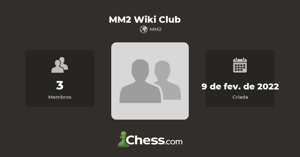 MM2 Wiki Club - clube de xadrez 