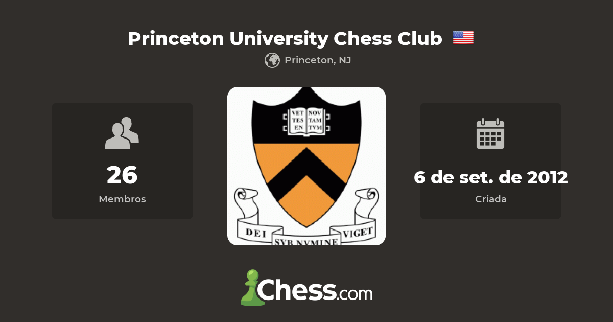 Princeton University Chess Club - clube de xadrez 