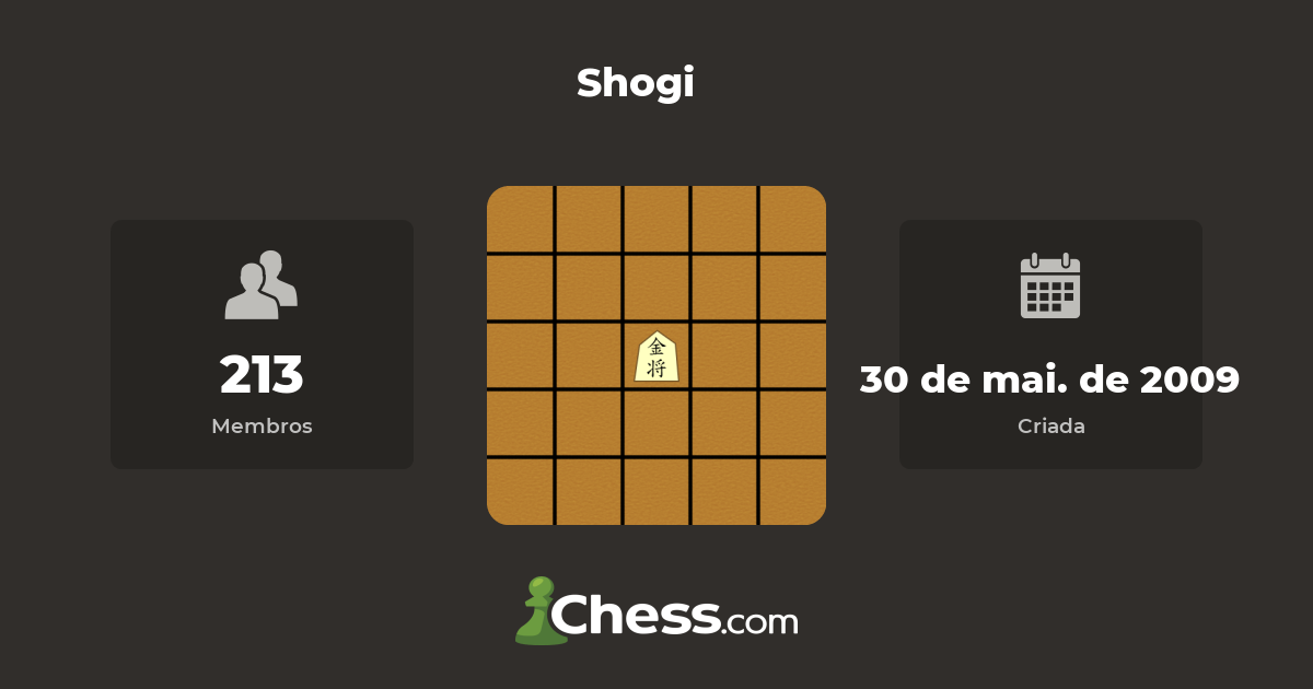 Shogi - clube de xadrez 
