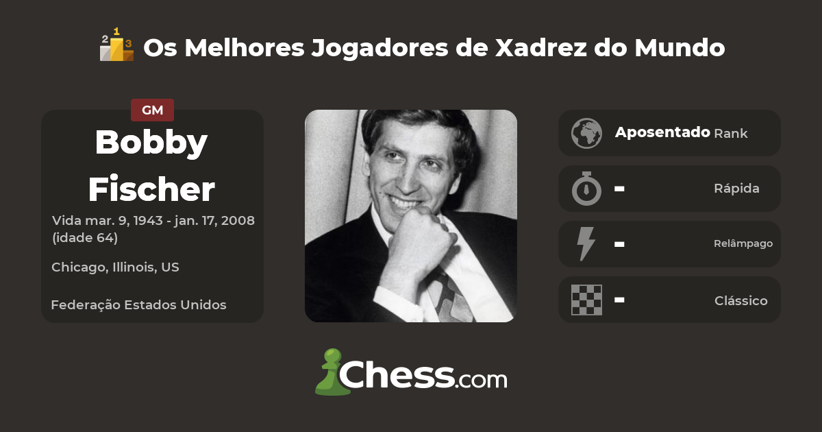 Xadrez - Melhores Partidas de Bobby Fischer - #001 FISCHER X