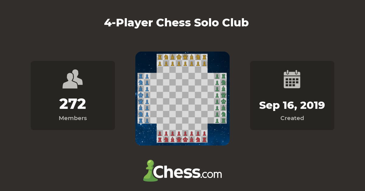 4Player Chess Solo Club Chess Club