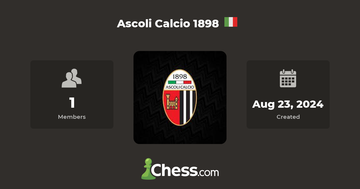 Ascoli Calcio 1898 Chess Club