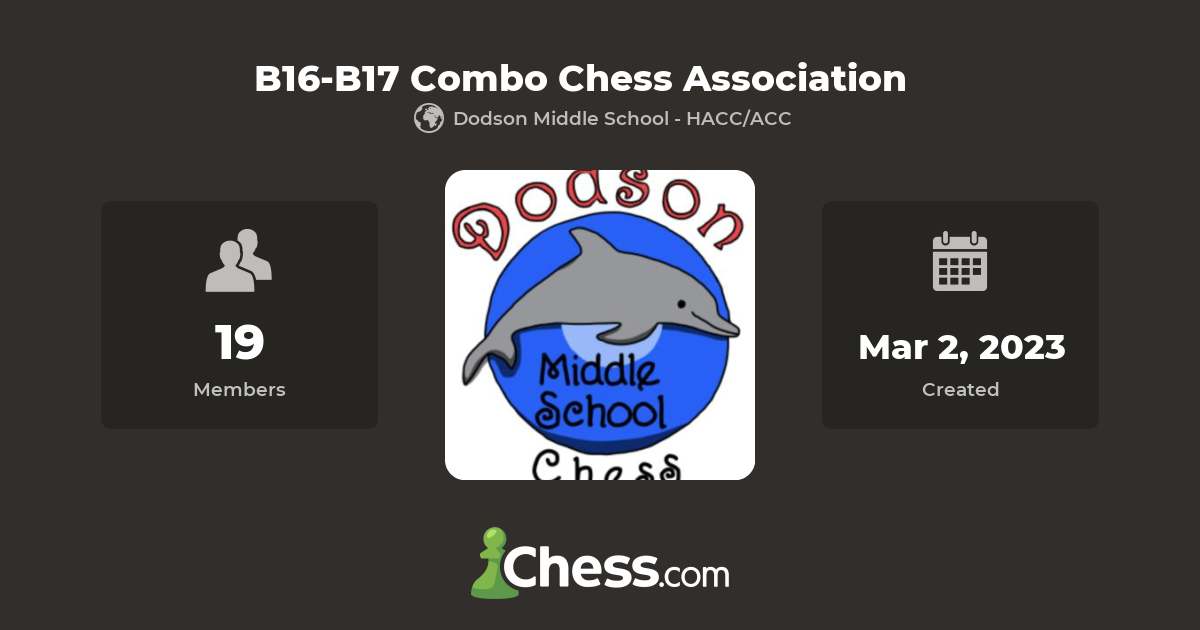 B16-B17 Combo Chess Association - Chess Club - Chess.com