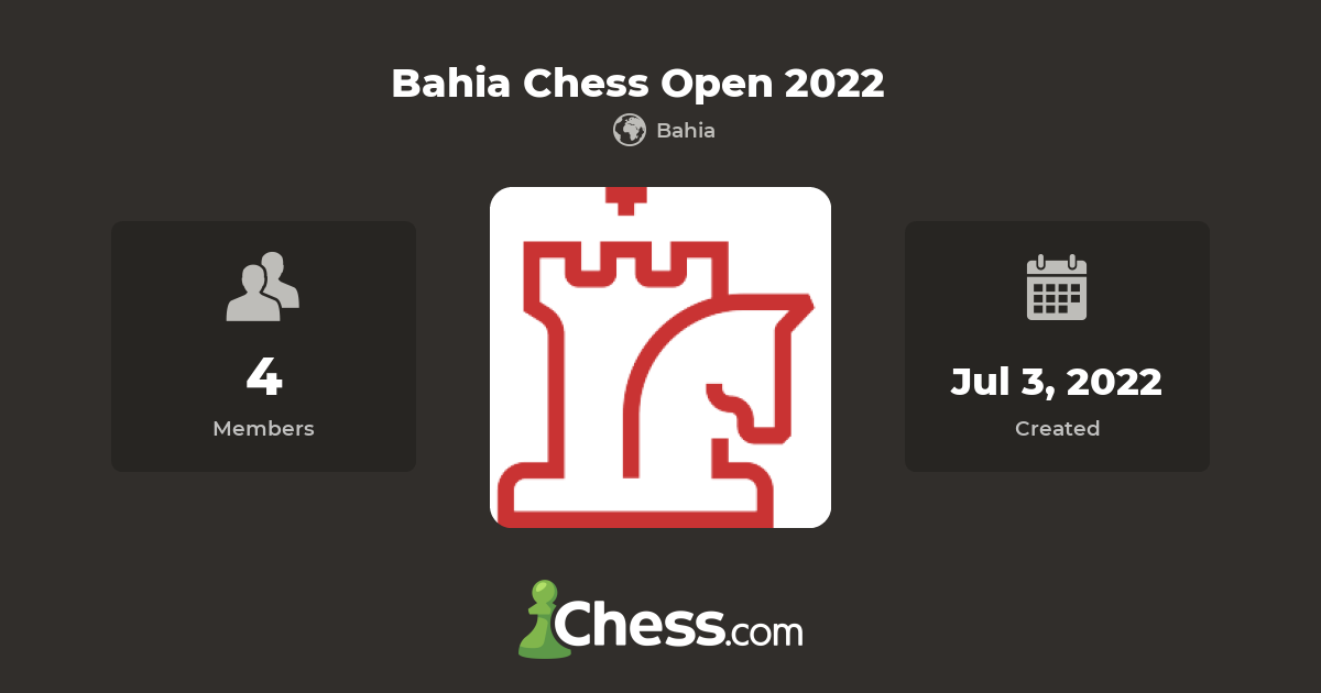 Bahia Chess Open 2022 Chess Club