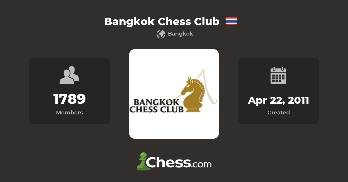 Bangkok Chess Club (@BangkokChess) / X