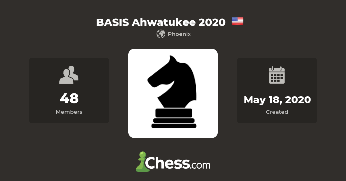 BASIS Ahwatukee 2020 Chess Club