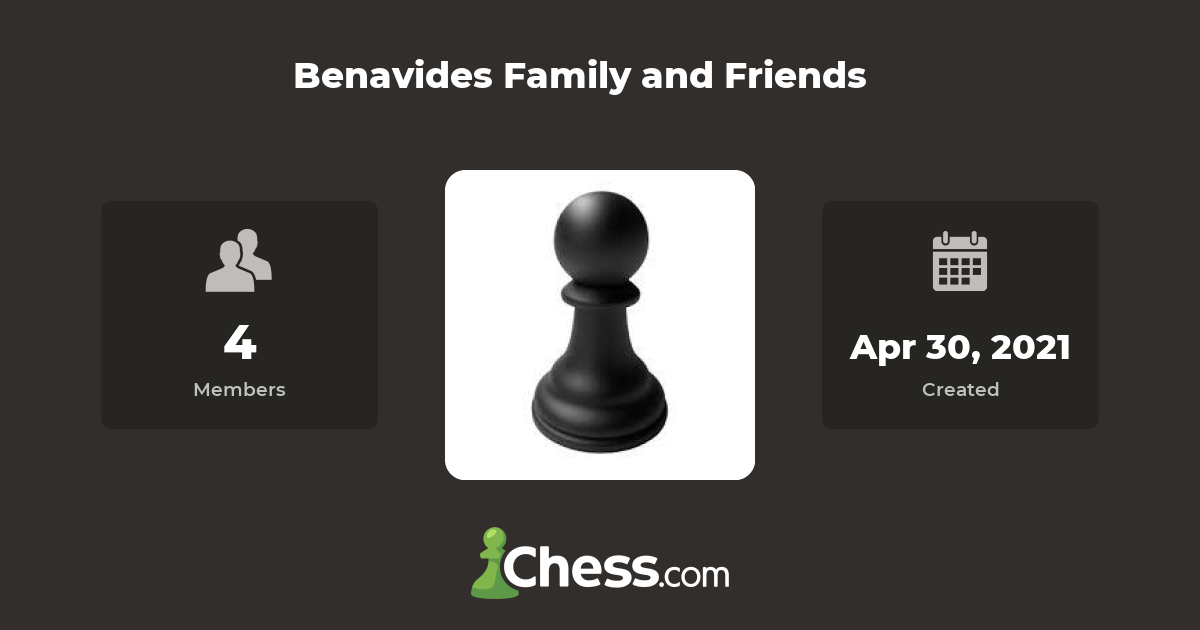 Benavides Family and Friends Chess Club