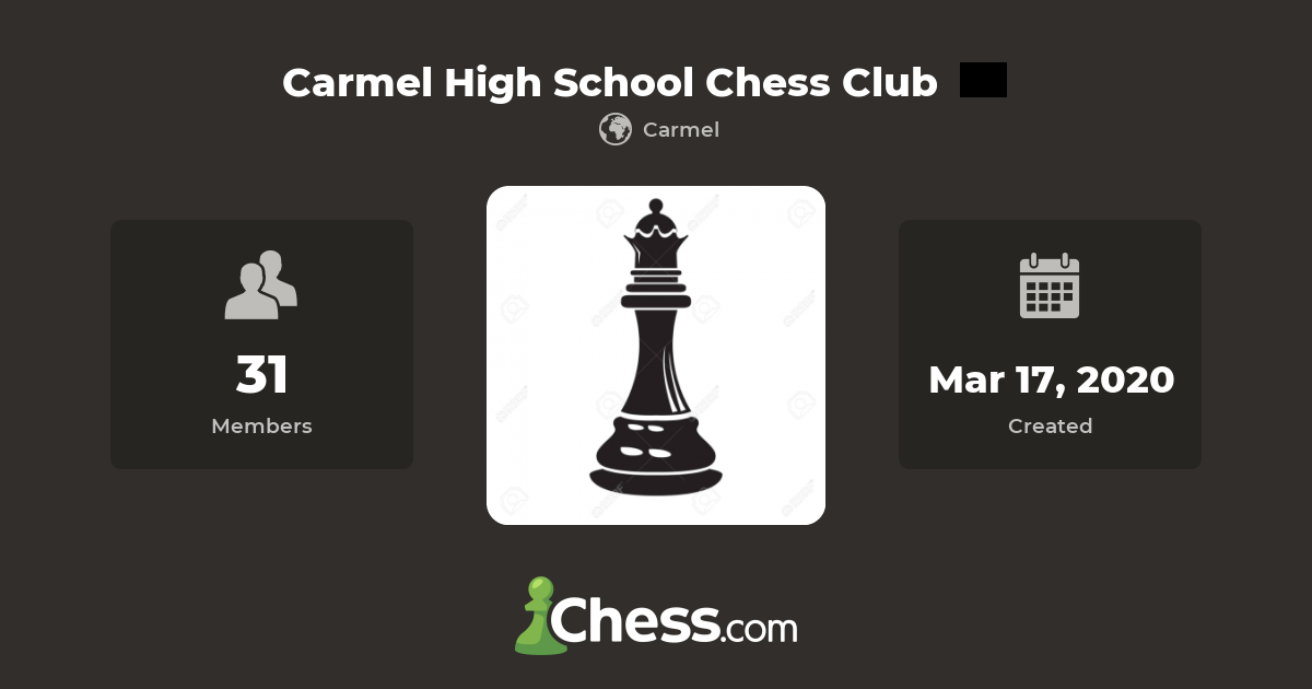 Carmel High School Chess Club Chess Club