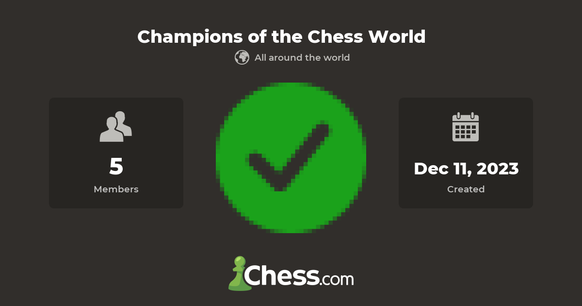 Champions of the Chess World Chess Club