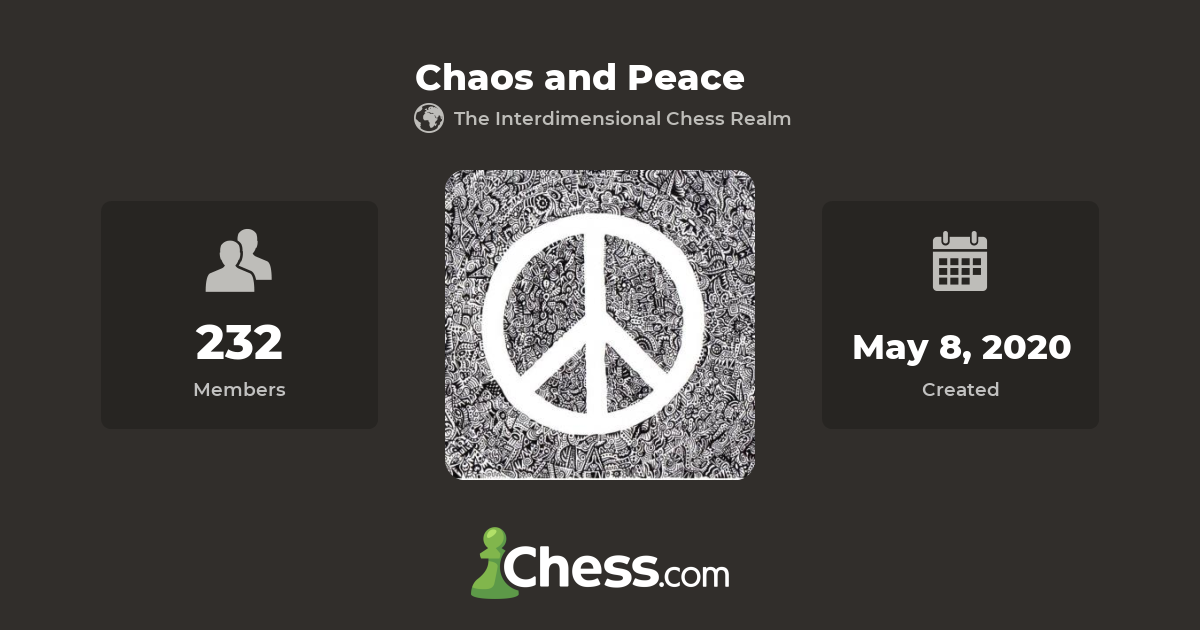 Chaos and Peace Chess Club