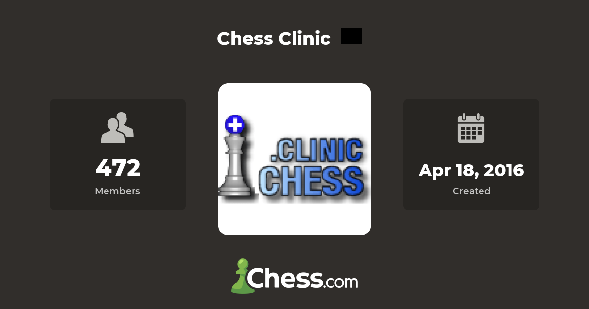 Chess Clinic Chess Club