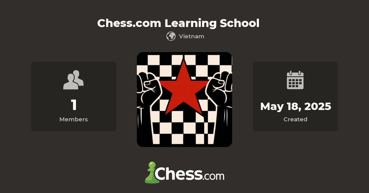 Chess Learning School Chess Club Chess