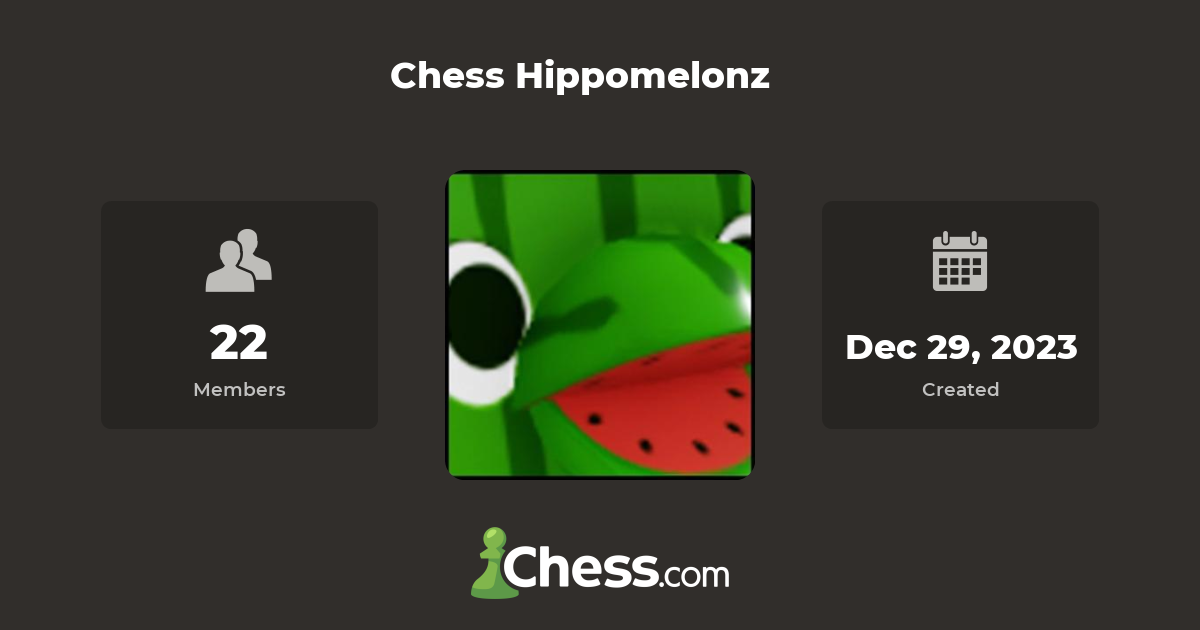 Chess Hippomelonz Chess Club