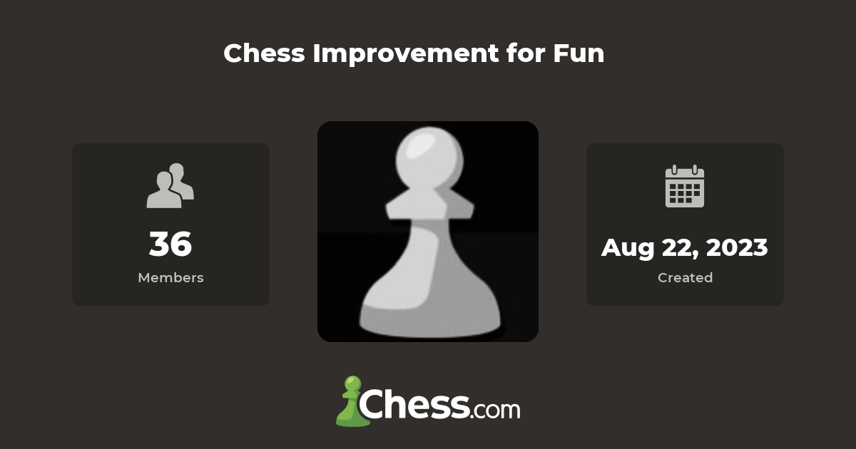 Chess Improvement for Fun - Chess Club - Chess.com