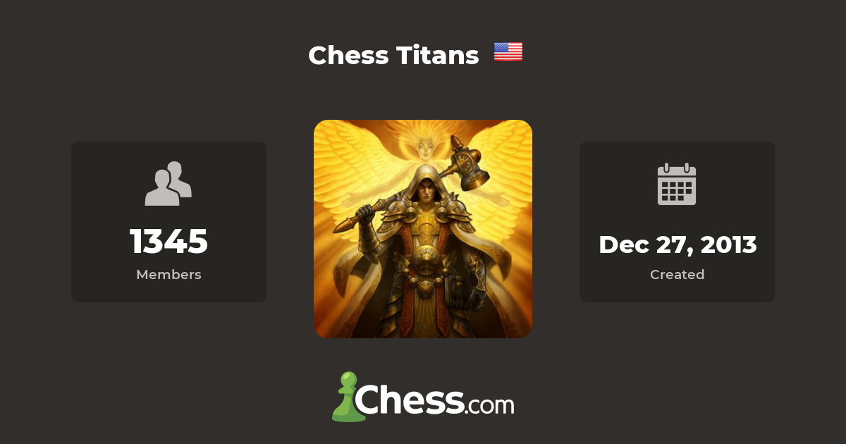 Chess Titans - clube de xadrez 