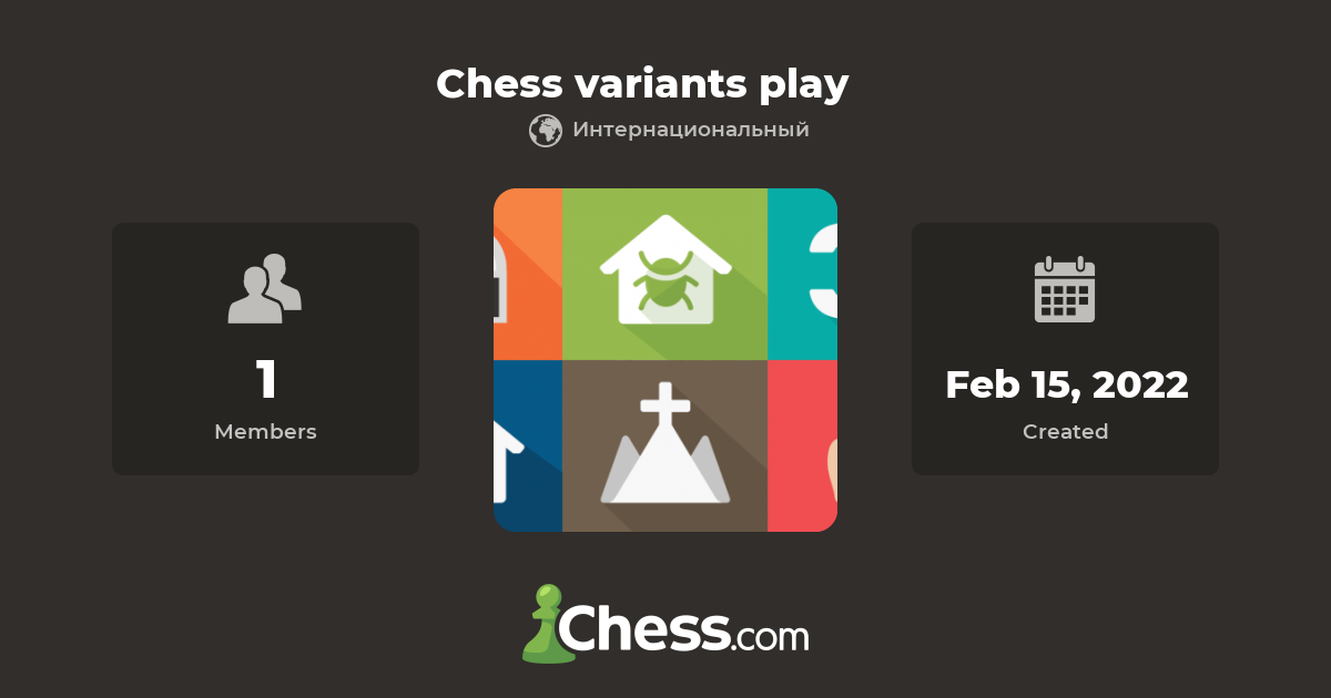 Chess variants play Chess Club