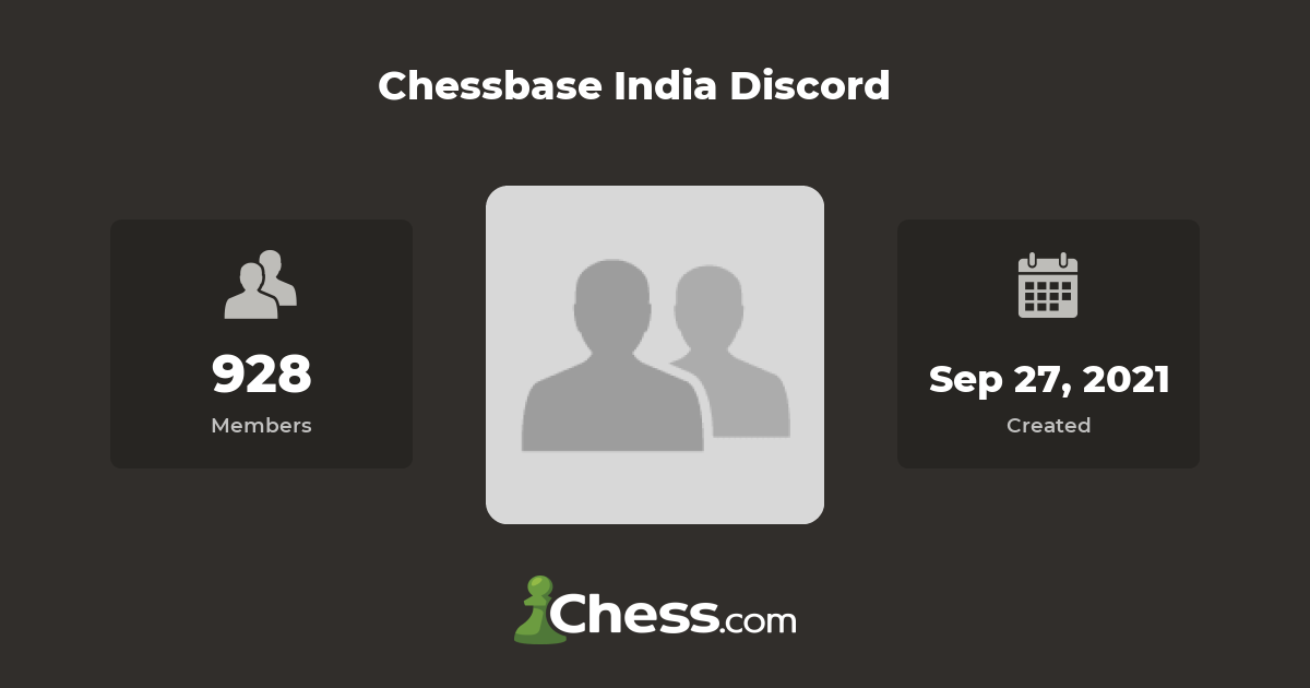 Chessbase India Discord - Chess Club 