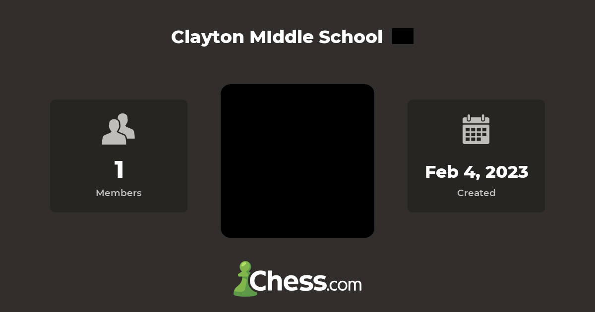 Clayton MIddle School Chess Club