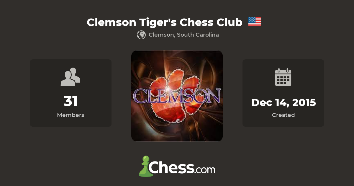 Clemson Tiger's Chess Club Chess Club