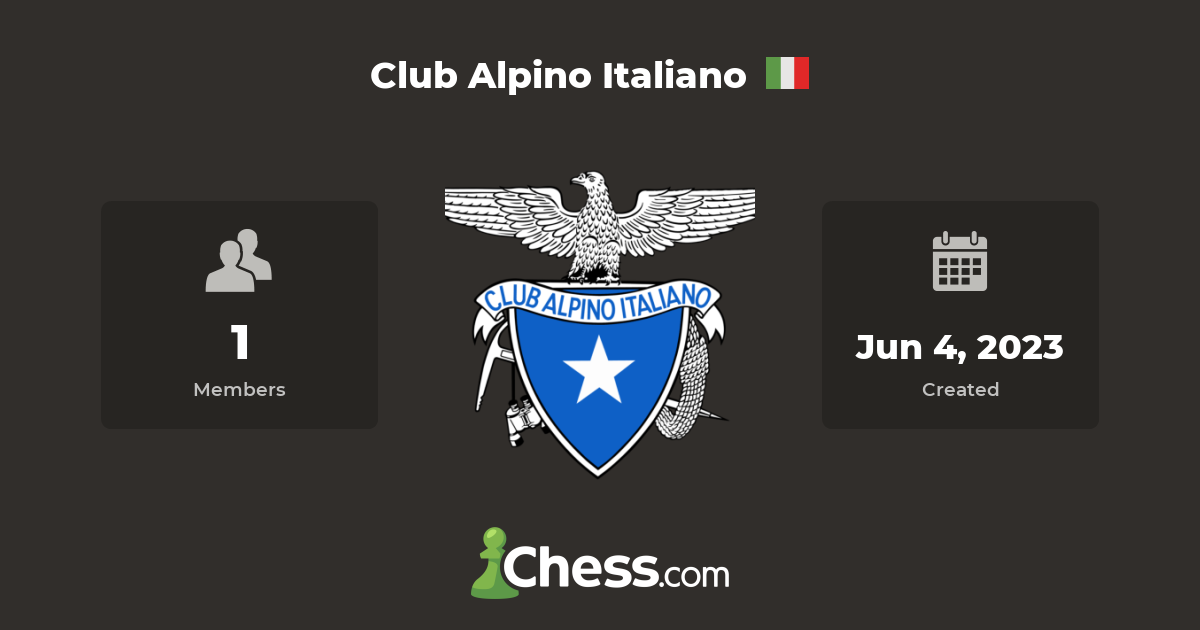 Club Alpino Italiano Chess Club