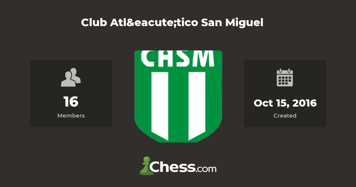 Club Atlético San Miguel - Chess Club 