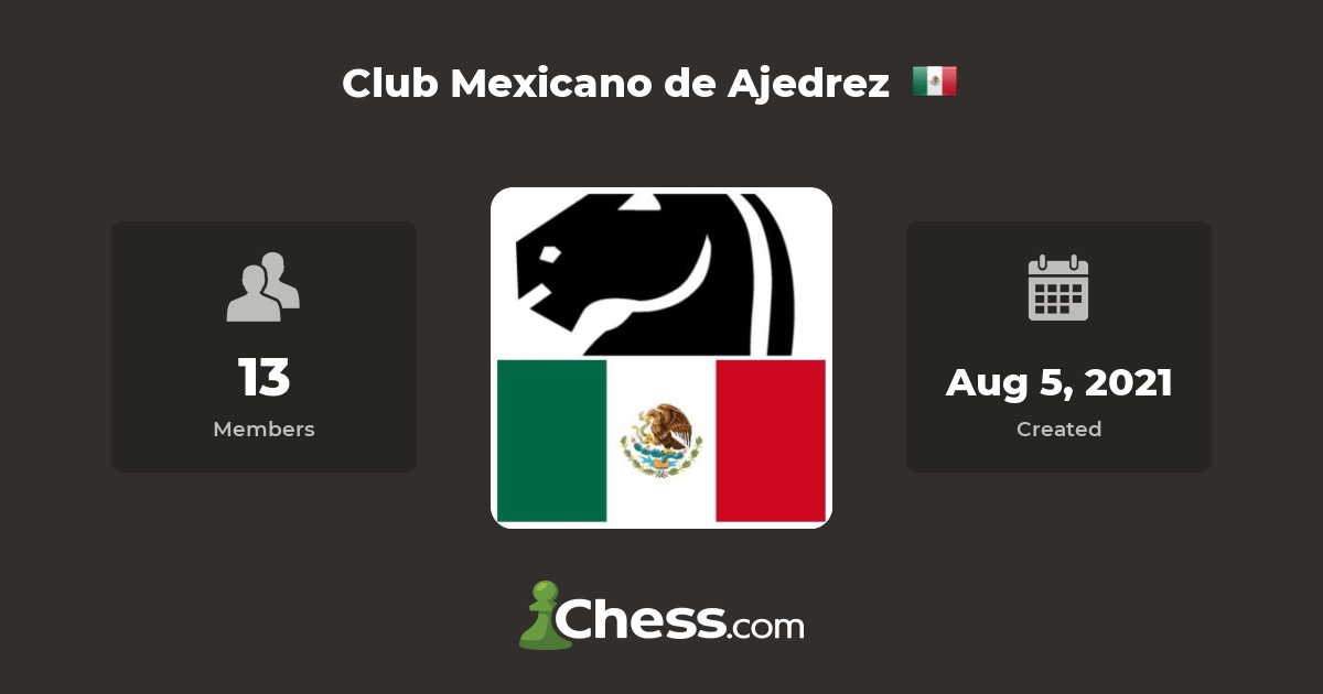 Liga Mexicana de Ajedrez Online - Club de ajedrez 