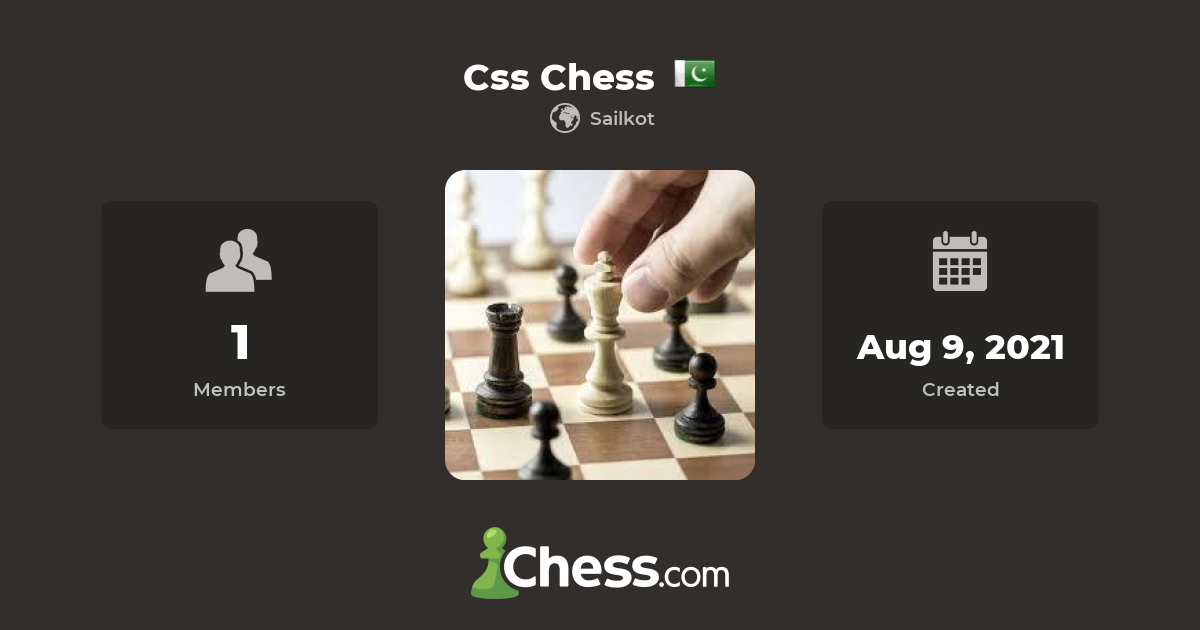 chess template html css