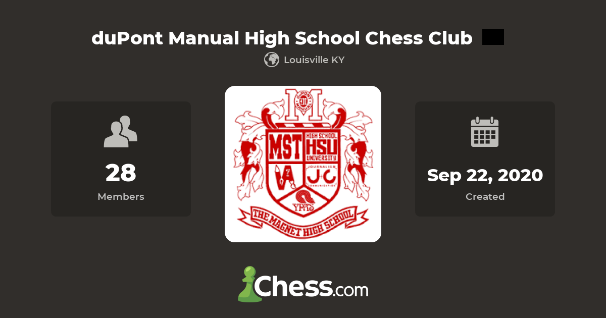 duPont Manual High School Chess Club Chess Club