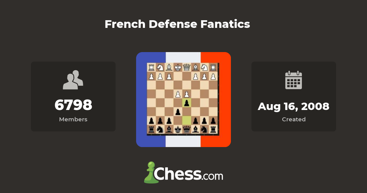 French Defense Fanatics Chess Club