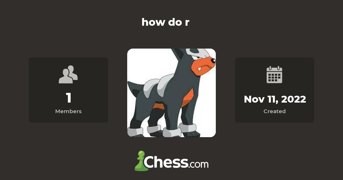 How Do R Chess Club Chess